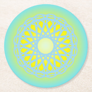 DESSOUS-DE-VERRE ROND EN PAPIER 89