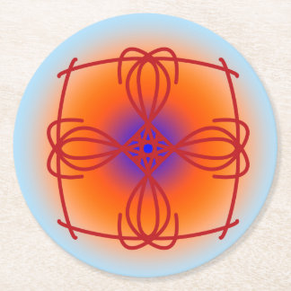 DESSOUS-DE-VERRE ROND EN PAPIER 89