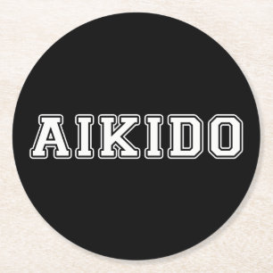 Dessous-de-verre Rond En Papier Aikido