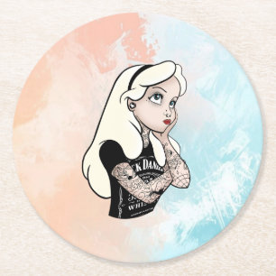 Dessous-de-verre Rond En Papier Alice