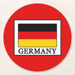 Dessous-de-verre Rond En Papier Allemagne