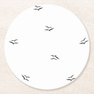 Dessous-de-verre Rond En Papier Améliorez votre marque avec un Dessous de verre pa