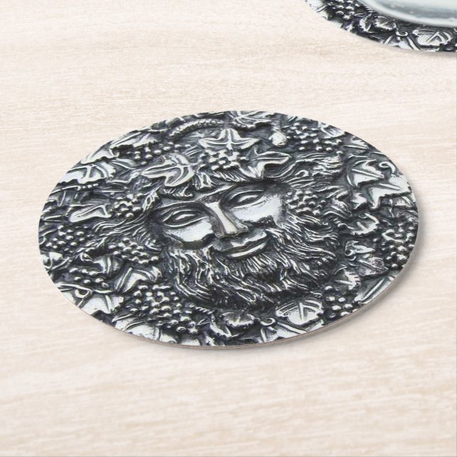 Dessous-de-verre Rond En Papier Bacchus 1 (Incliné)