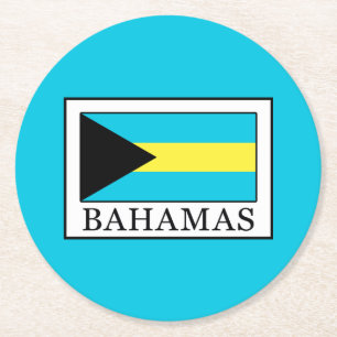 Dessous-de-verre Rond En Papier Bahamas