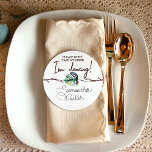 Dessous-de-verre Rond En Papier Balise de nom de la carte Rustic Tropical Brown, G<br><div class="desc">Le dessous de verre en papier avec feuille de monstère rustique est polyvalent pour les couleurs mariages rustiques brun et vert. Ce dessous de verre n'est pas seulement un "S'il vous plaît ne prenez pas mon verre. Je danse !" signe pour couvrir votre verre, mais c'est aussi une carte de...</div>