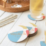 Dessous-de-verre Rond En Papier Beach Country Club | Bachelorette<br><div class="desc">Ceux-ci font pour quelques faveurs swag amusants dans vos sacs de bienvenue de bachelorette pour vos meilleures filles! Les dessous de verre sont parfaits pour attirer l'attention de vos invités. Placez une table inoubliable qui est personnalisée avec vos dessous de verre spécialement faits qui s'adaptent non seulement à l'événement, mais...</div>