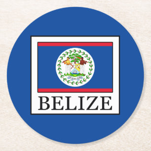 Dessous-de-verre Rond En Papier Belize