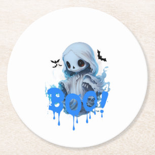 Dessous-de-verre Rond En Papier Boo 03