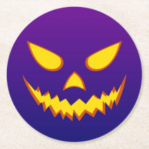 Citrouille Jack-o'-lantern de la face d'Halloween
