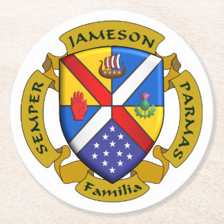 Dessous-de-verre Rond En Papier Coster JamFam