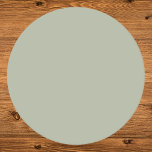 Dessous-de-verre Rond En Papier Couleur solide Saybrook Sage<br><div class="desc">Couleur solide Saybrook Sage</div>