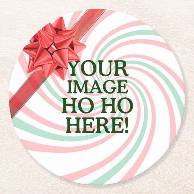 Dessous-de-verre Rond En Papier Créez facilement vos propres dans une étape ont (Devant)