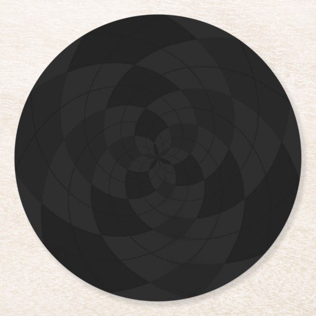 Dessous-de-verre Rond En Papier Créez votre propre personnalisation (Devant)