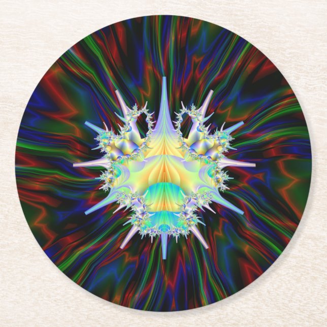 Dessous-de-verre Rond En Papier Curto Bug (Devant)