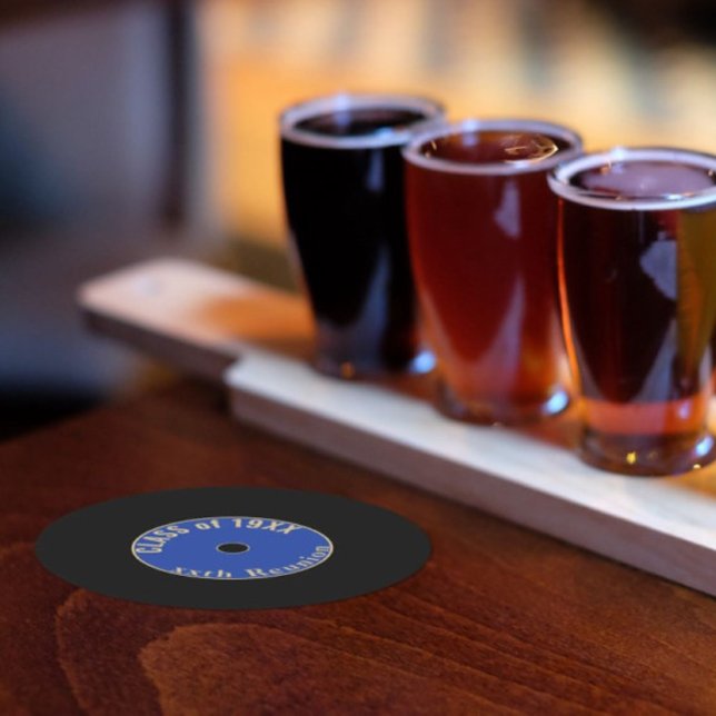 Dessous-de-verre Rond En Papier Customizable, Cute  Class reunion coasters (Créateur téléchargé)