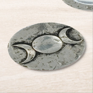 Dessous-de-verre Rond En Papier Déesse triple