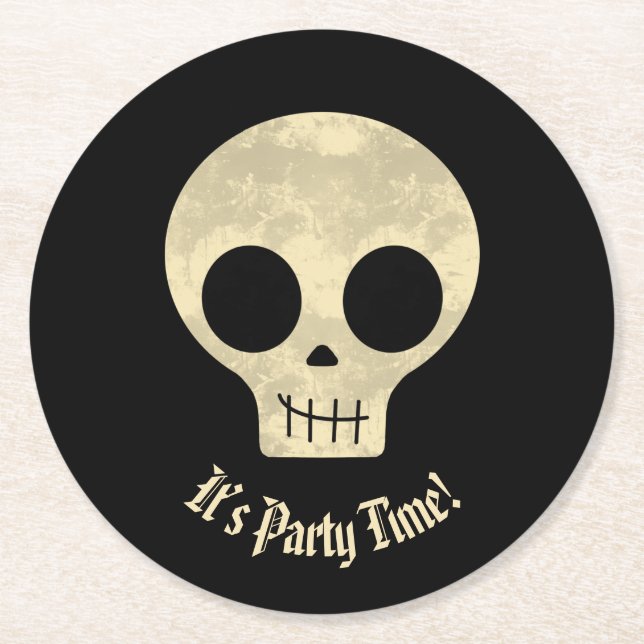 Dessous-de-verre Rond En Papier Dessous de verre (Devant)