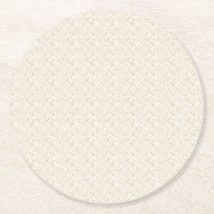 Dessous-de-verre Rond En Papier Dessous de verre cartes de visite   Logo et photo 