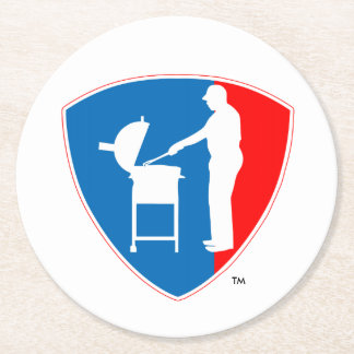 Dessous-de-verre Rond En Papier Dessous de verre de BBQ