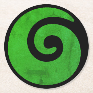 Dessous-de-verre Rond En Papier Dessous de verre de Chloe Koru