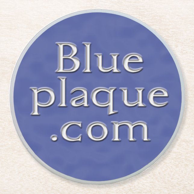 Dessous-de-verre Rond En Papier Dessous de verre de papier (Devant)