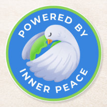 Dessous de verre du livre Peace Dove - Powered by