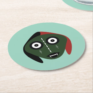 Dessous-de-verre Rond En Papier Dessous de verre du livre vert de Bosigo (ronde)