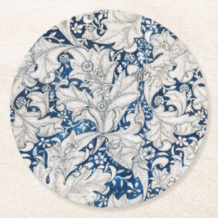 Dessous-de-verre Rond En Papier Dessous-de-verre en papier: WILLIAM MORRIS WALLFLO
