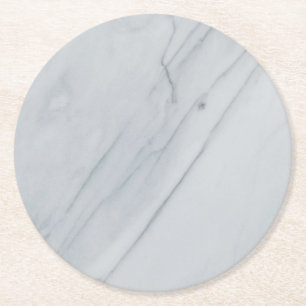Dessous-de-verre Rond En Papier dessous de verre en pierre de marbre