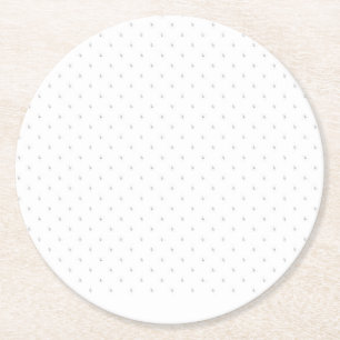 Dessous-de-verre Rond En Papier Dessous de verre en verre personnalisés Mariage