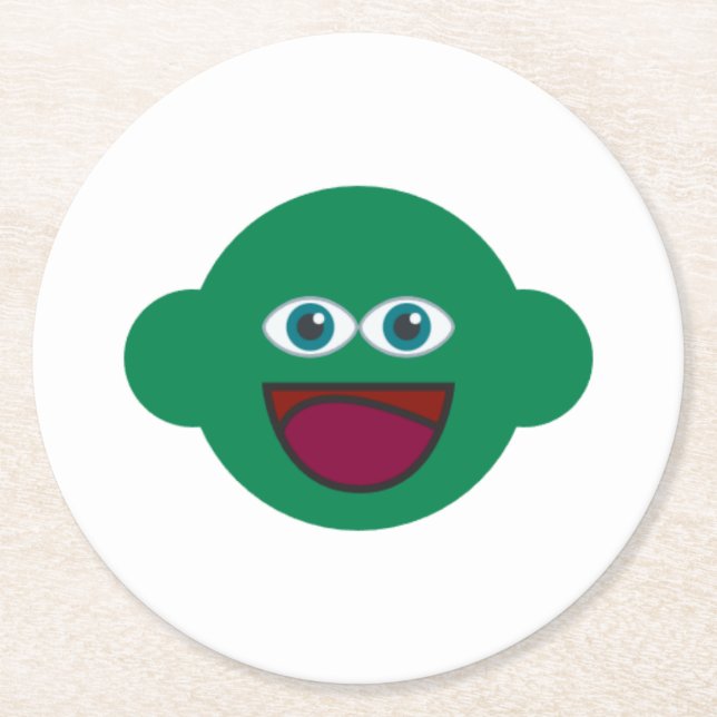 Dessous-de-verre Rond En Papier Dessous de verre Gillie (Devant)