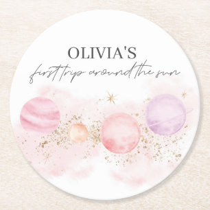 Dessous-de-verre Rond En Papier Dessous de verre papier