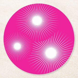 Dessous-de-verre Rond En Papier Dessous de verre papier