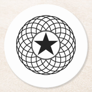 Dessous-de-verre Rond En Papier Dessous de verre Rich Witch Society