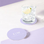 Dessous-de-verre Rond En Papier Élégant professionnel simple Monogramme minimalist<br><div class="desc">Découvrez notre Elegant Professional Simple Monogram Minimalist Collection : Elevez votre style avec une sophistication intemporelle et une élégance sobre. Réalisée avec une attention minutieuse aux détails, cette collection présente des designs minimalistes ornés de votre monogramme personnalisé. Chaque pièce respire le professionnalisme et le raffinement, parfait pour faire une impression...</div>