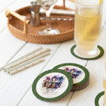 Dessous-de-verre Rond En Papier Élégant Race Horse Derby Party équestre<br><div class="desc">Élégant Dessous de verre équestre en papier rond de la partie Dérby de chevaux de course - Présentant cette étonnante course de chevaux / conception de dessous de verre en papier de la partie derby équestre. Avec une image élégante de trois cavaliers en vol. C'est absolument parfait pour une journée...</div>