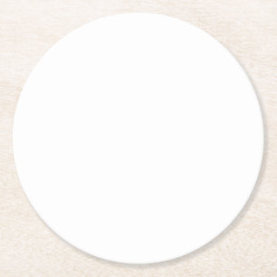 Dessous-de-verre Rond En Papier Élevez Votre Marque avec des Sous-Verres en Papier