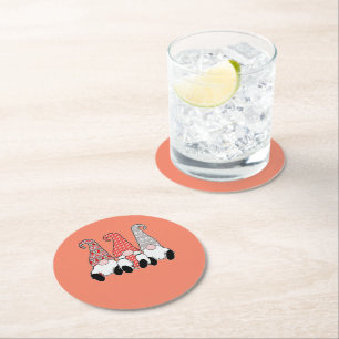 Dessous-de-verre Rond En Papier essai