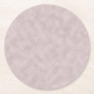 Dessous-de-verre Rond En Papier Fond de texture de parchemin couleur rose
