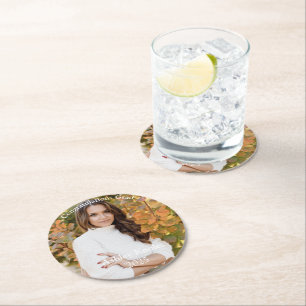 Dessous-de-verre Rond En Papier Grad