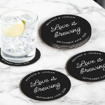 Dessous-de-verre Rond En Papier L'Amour Moderne Est En Train D'Épouser La Réceptio<br><div class="desc">L'Amour Moderne Est En Train D'Épouser Des Dessous de verre De Réception De Mariage</div>