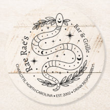 Logo de serpent minimaliste simple