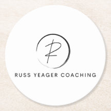 Logo de signature de coaching de Russ Yeager