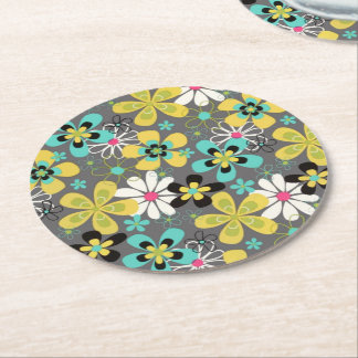 Dessous-de-verre Rond En Papier Loin de la flore