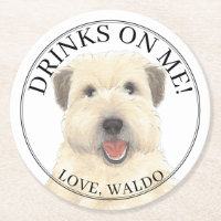 Mariage de chien de  de chien roux personnalisé