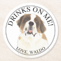 Mariage de chien personnalisé St. Bernard