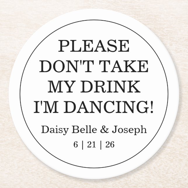 Dessous-de-verre Rond En Papier Mariage en mosaïque bleue citron méditerranéen (Devant)