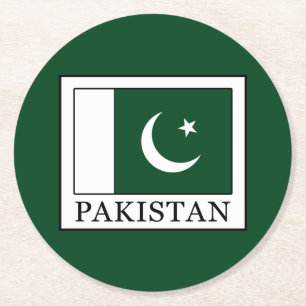 Dessous-de-verre Rond En Papier Pakistan