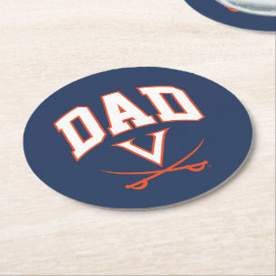 Dessous-de-verre Rond En Papier Papa des Cavaliers de Virginie