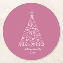 Pink Bow Christmas Tree